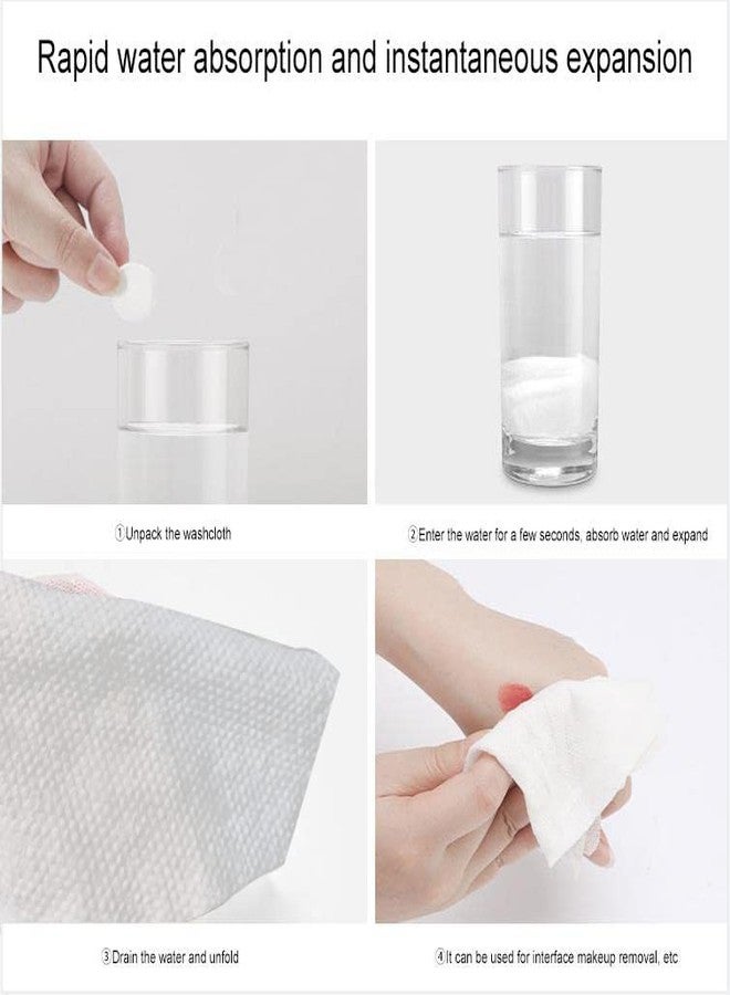Coldcool 100 PCS Canned Compressed Face Towels,Compressed towels for travel,Disposable Napkins Mini Magic Coin Tissues Portable for Camping Home,Beauty Travel,Sports Outdoor. - Image 3